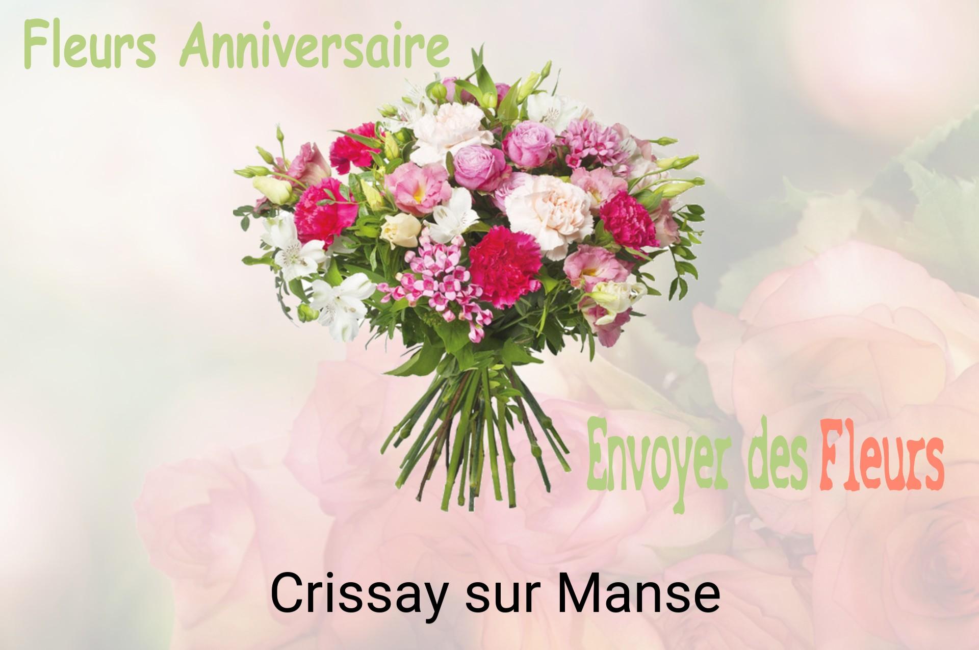Bouquet de fleurs d’anniversaire livré à Crissay-sur-Manse